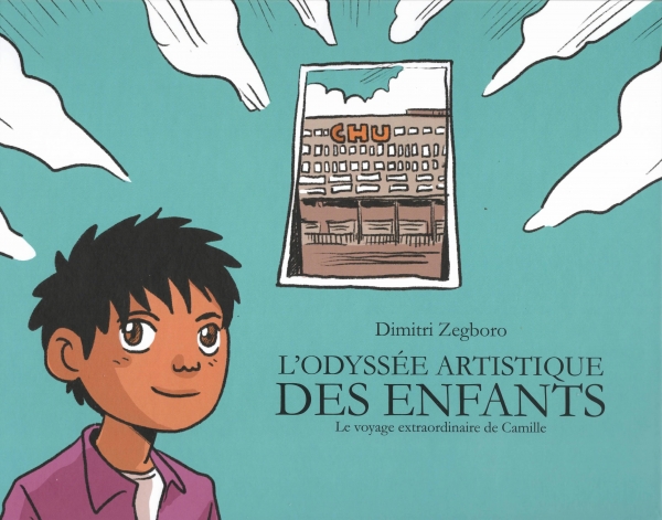 Premier de couverture de "L'odyssée artistiques des enfants" par Dimitri Zegboro