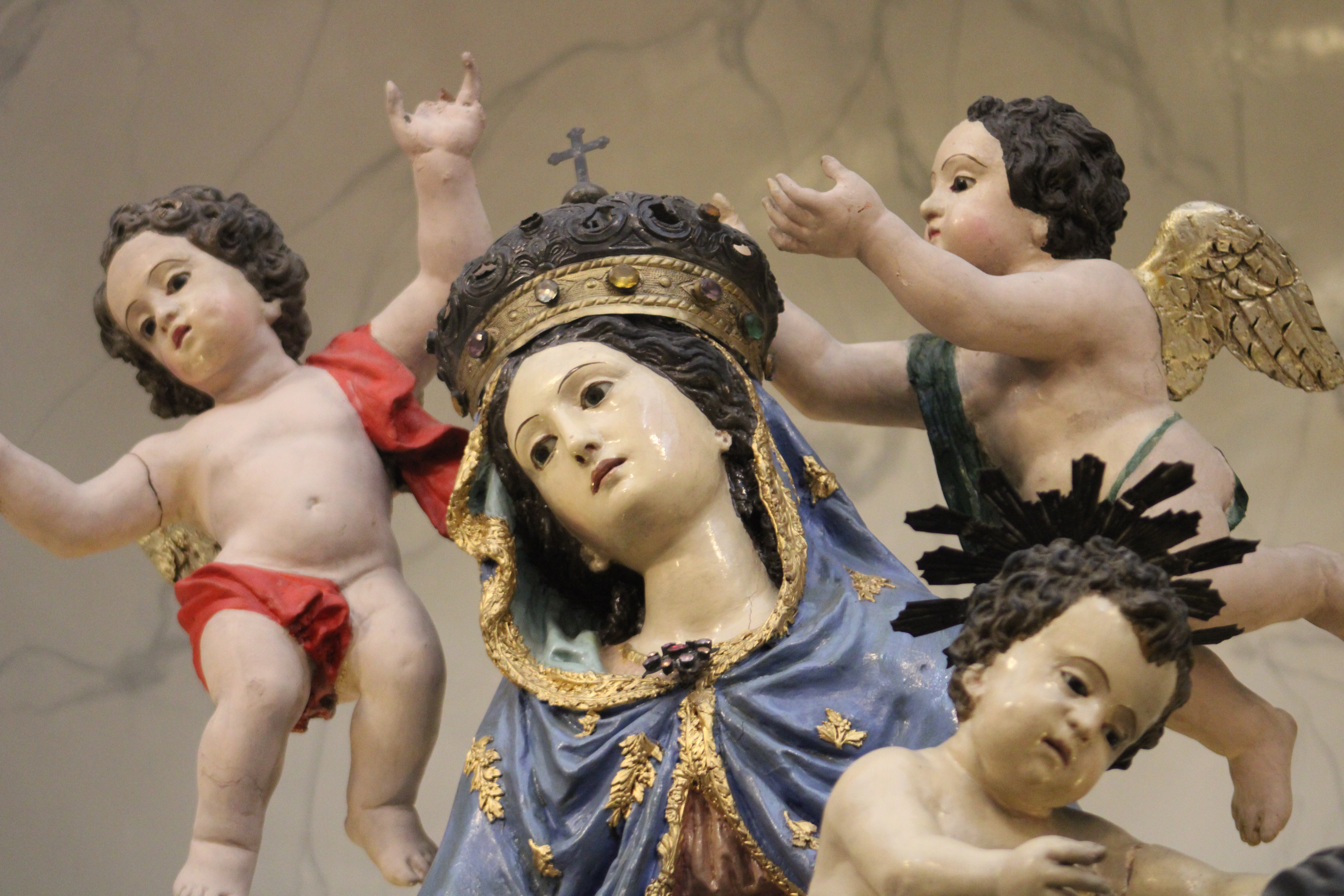 Un élément du patrimoine religieux dans une église des Alpes-Maritimes, ici à Falicon - RCF