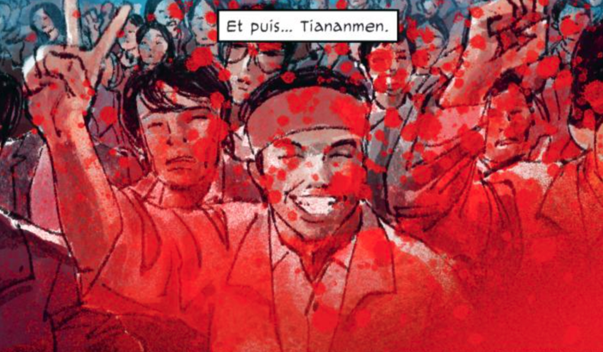 "Hong Kong - Révolutions de notre temps", de Lun Zhang, Adrien Gombeaud et Ango ©éditions Delcourt