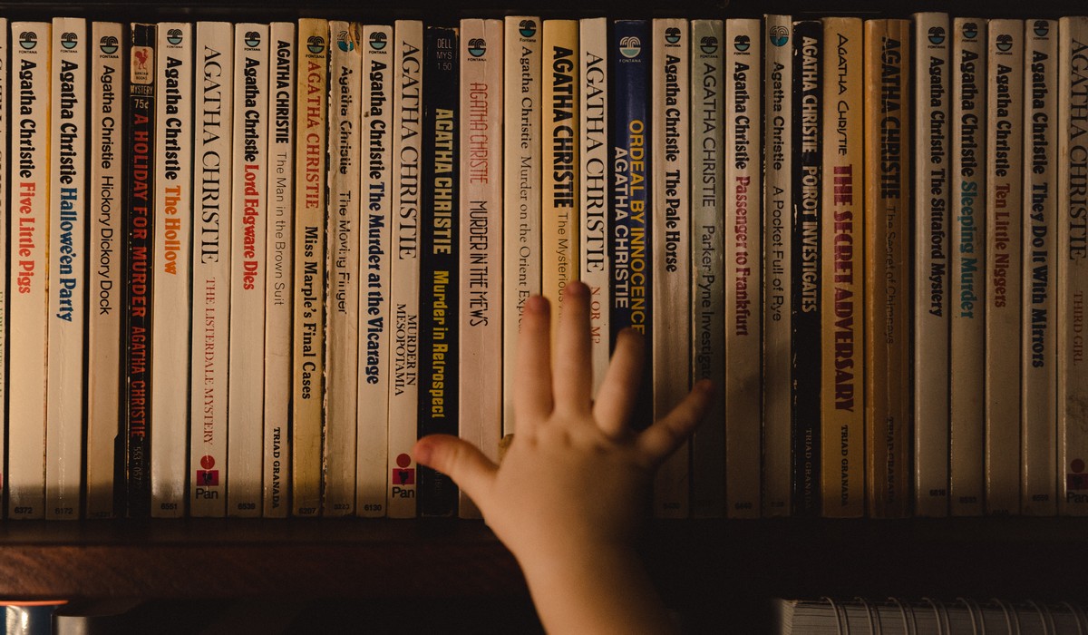 Collection des livres d'Agatha Christie. ©Unsplash