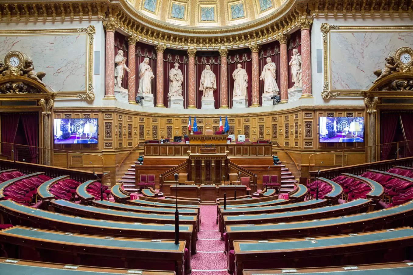 Le Sénat était renouvelé de moitié ce dimanche. Photo Sénat ©Sénat