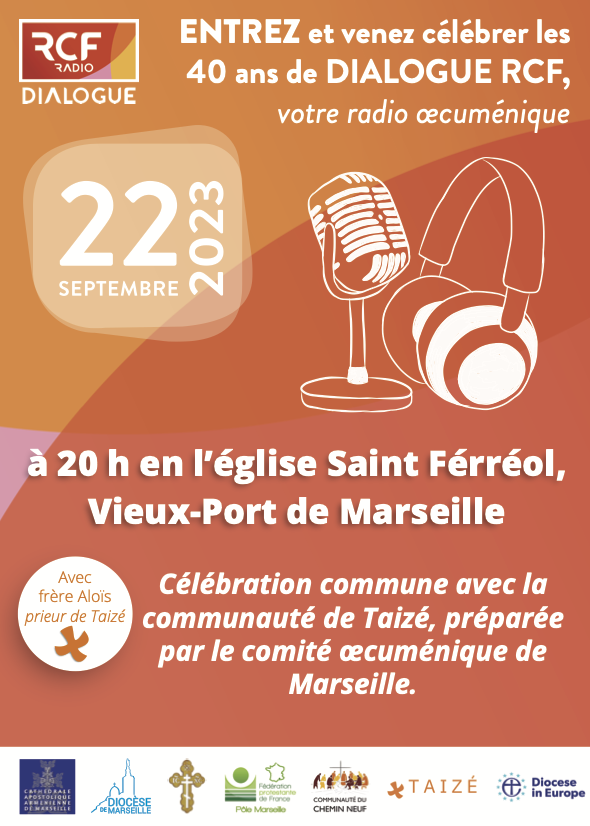 Célébration œcuménique : Dialogue RCF/Taizé/Paroisse Saint Ferréol
