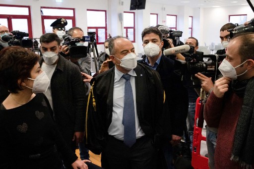 Le juge anti-mafia Nicola Gratteri en janvier 2021 / Gianluca CHININEA / AFP