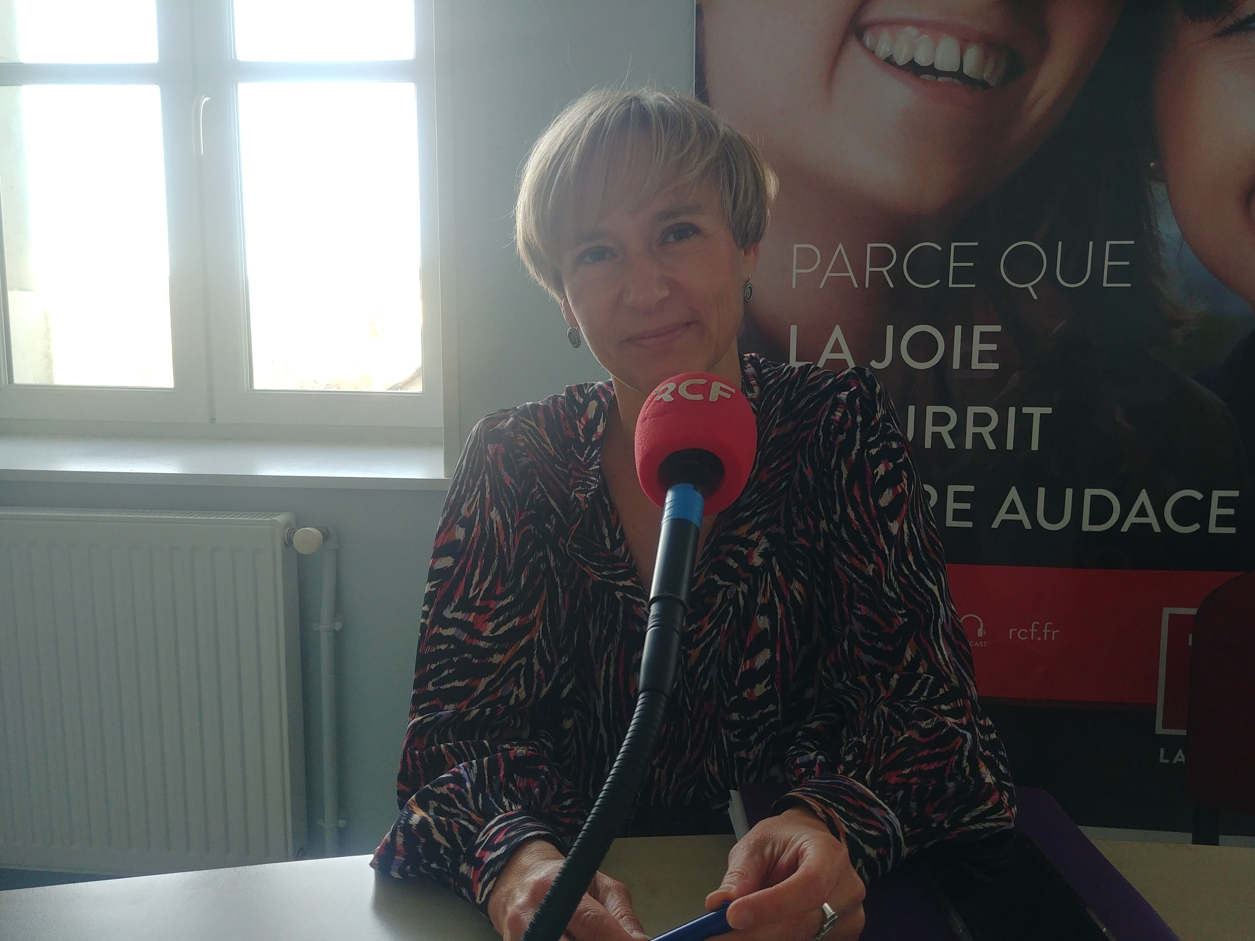 Magalie Bessard, vice-présidente de la région Centre-Val de Loire, en charge de l'égalité entre les femmes et les hommes © RCF - Guillaume Martin-Deguéret.