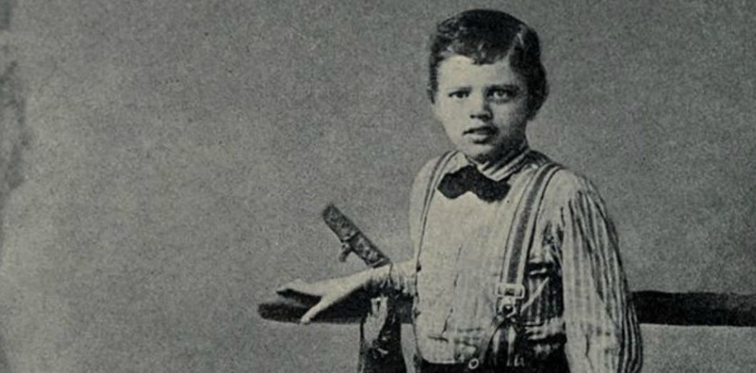 Jack London en 1885, il a neuf ans / Wikimedia Commons
