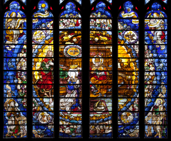 Couronnement de la Vierge, Liège, cathédrale Saint-Paul. © IRPA-KIK, Bruxelles.
