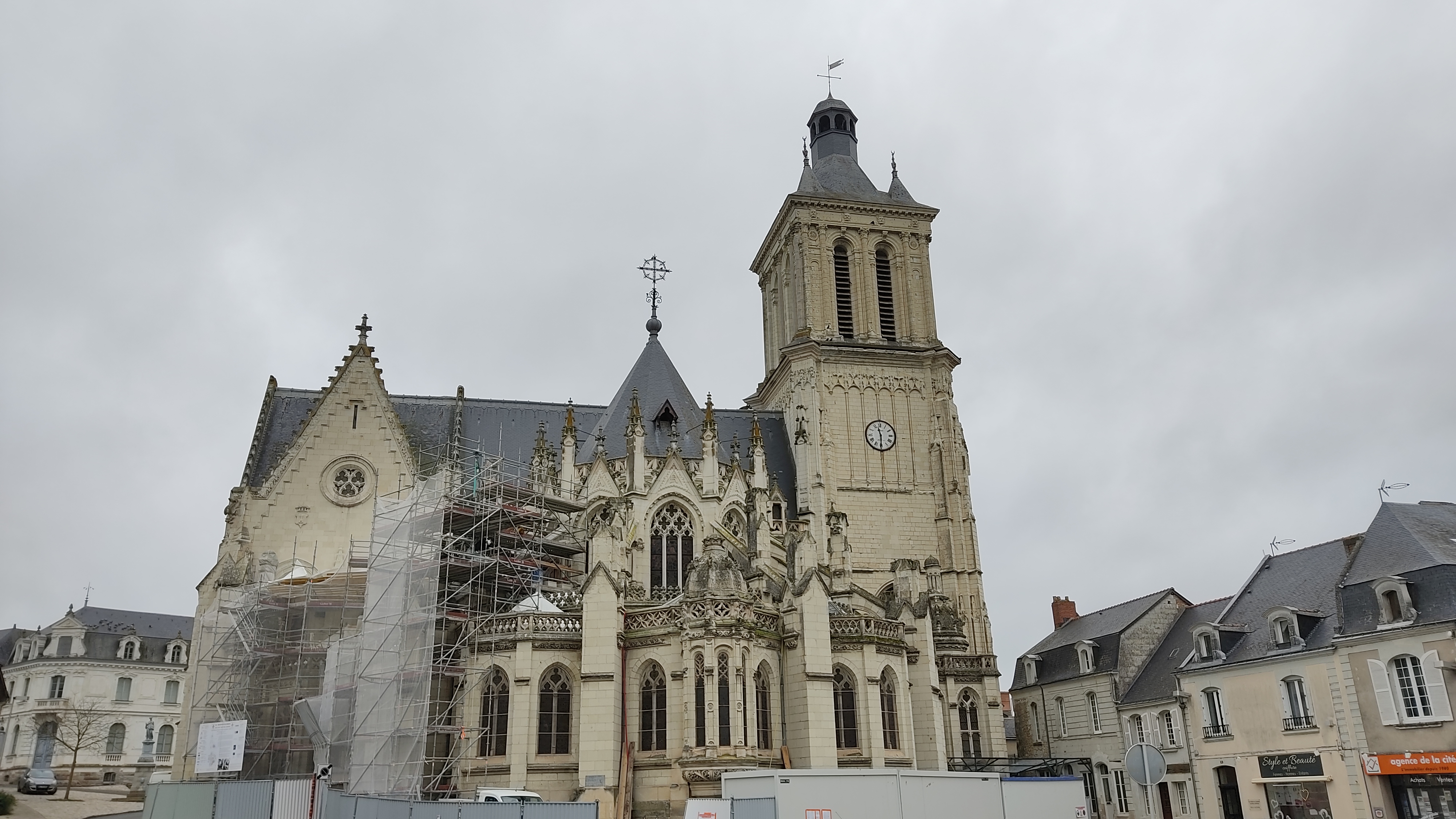 Le coût de la restauration de l'église Notre-Dame s'élève à 12 millions d'euros, toujours d'après le maire de Beaufort-en-Anjou. ©RCF Anjou