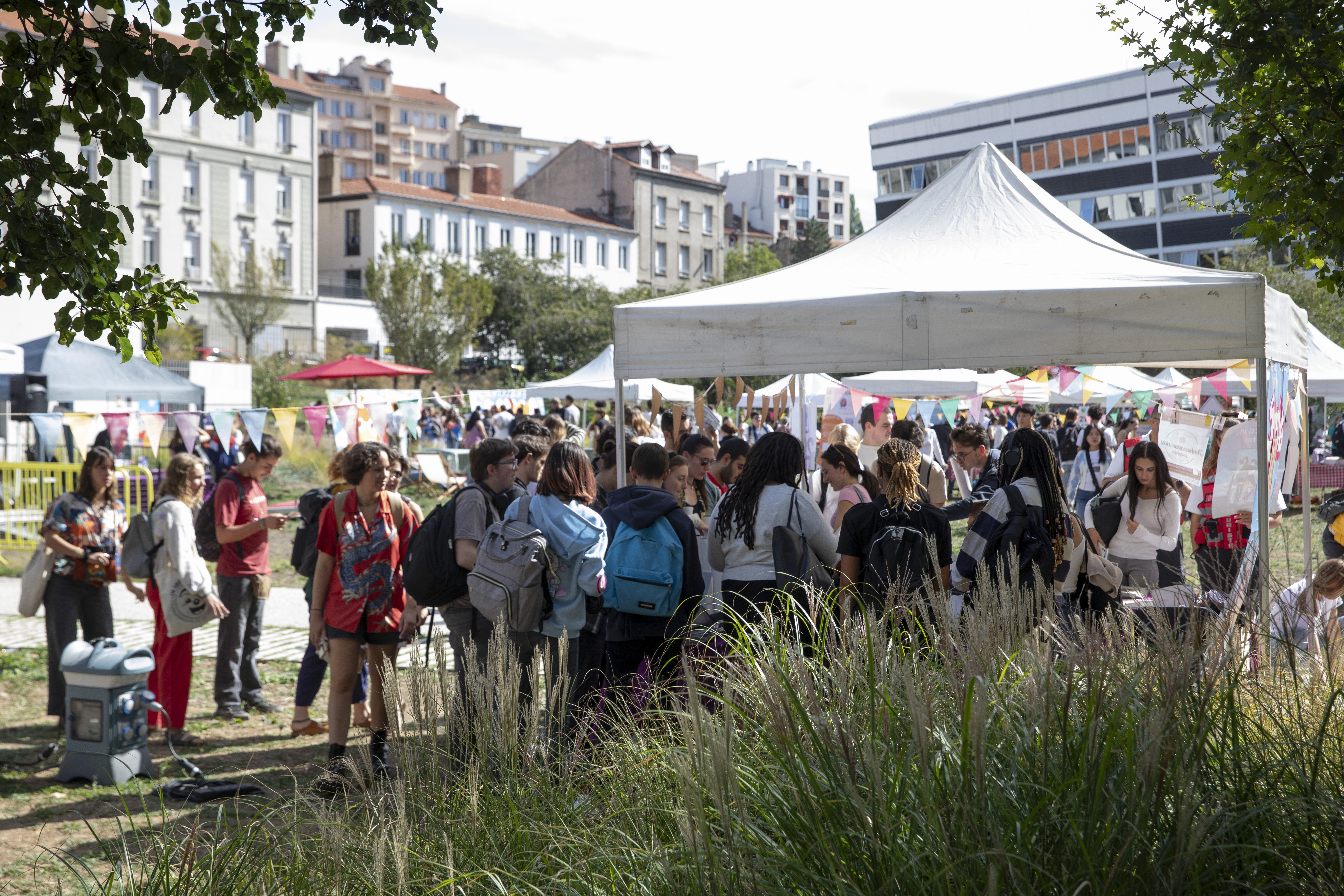 Sur toute la journée, 1 000 étudiants sont passés au Fest’IVE. © Pierre Grasset