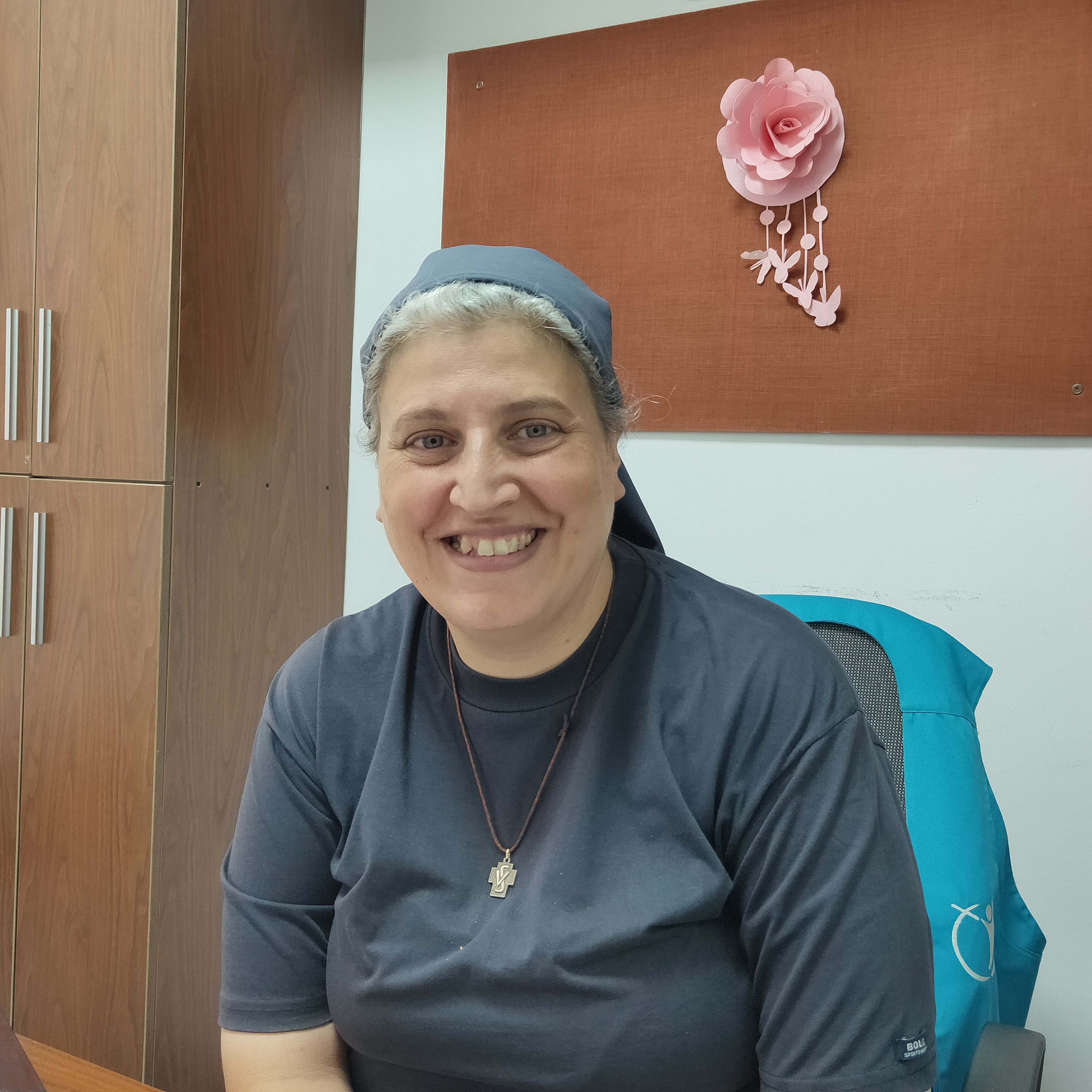 Soeur Rita, membre de la communauté des filles de la charité de Beyrouth