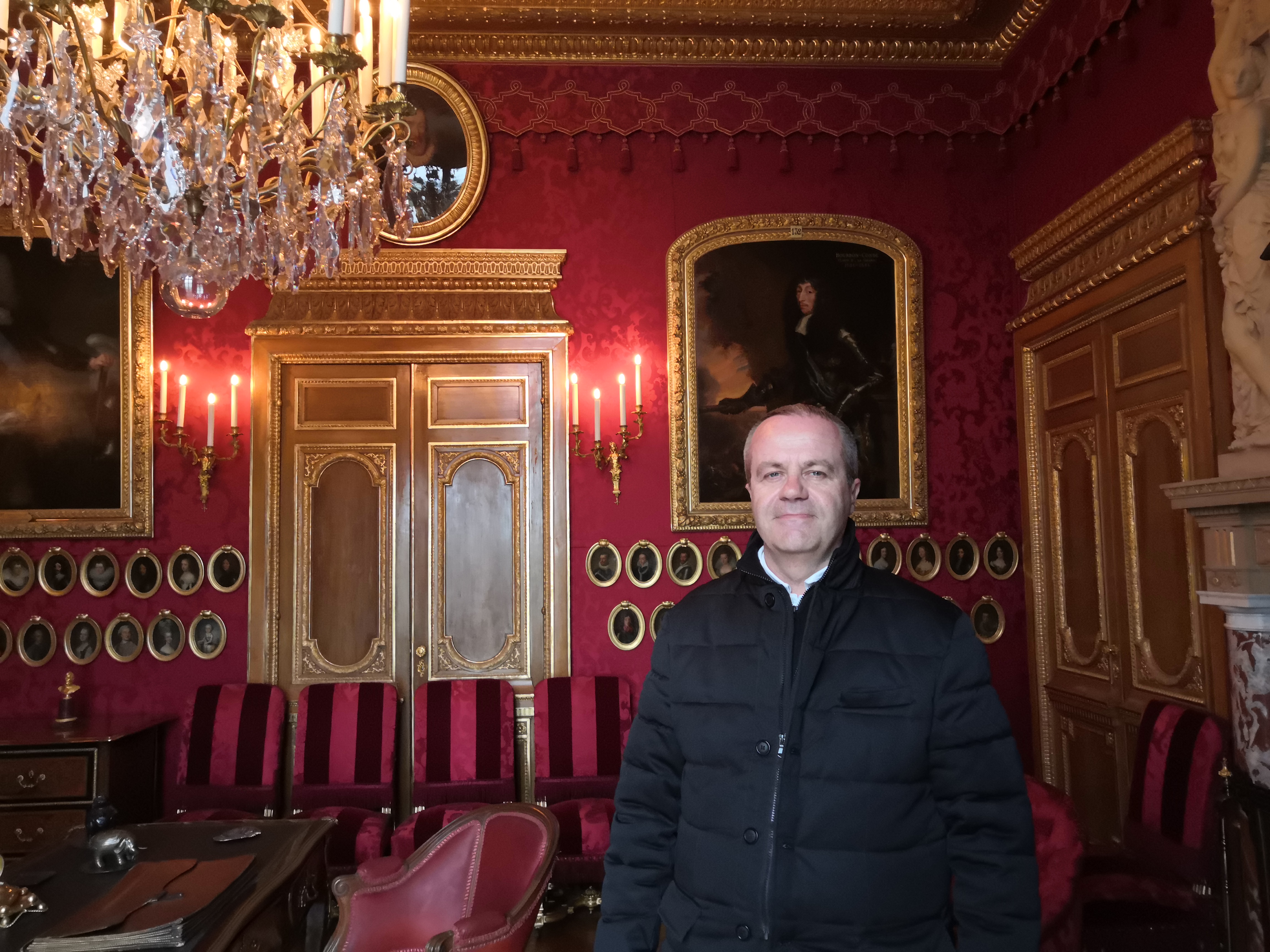 Ludovic Senepart, guide au musée Condé à Chantilly © Clara Gabillet/RCF