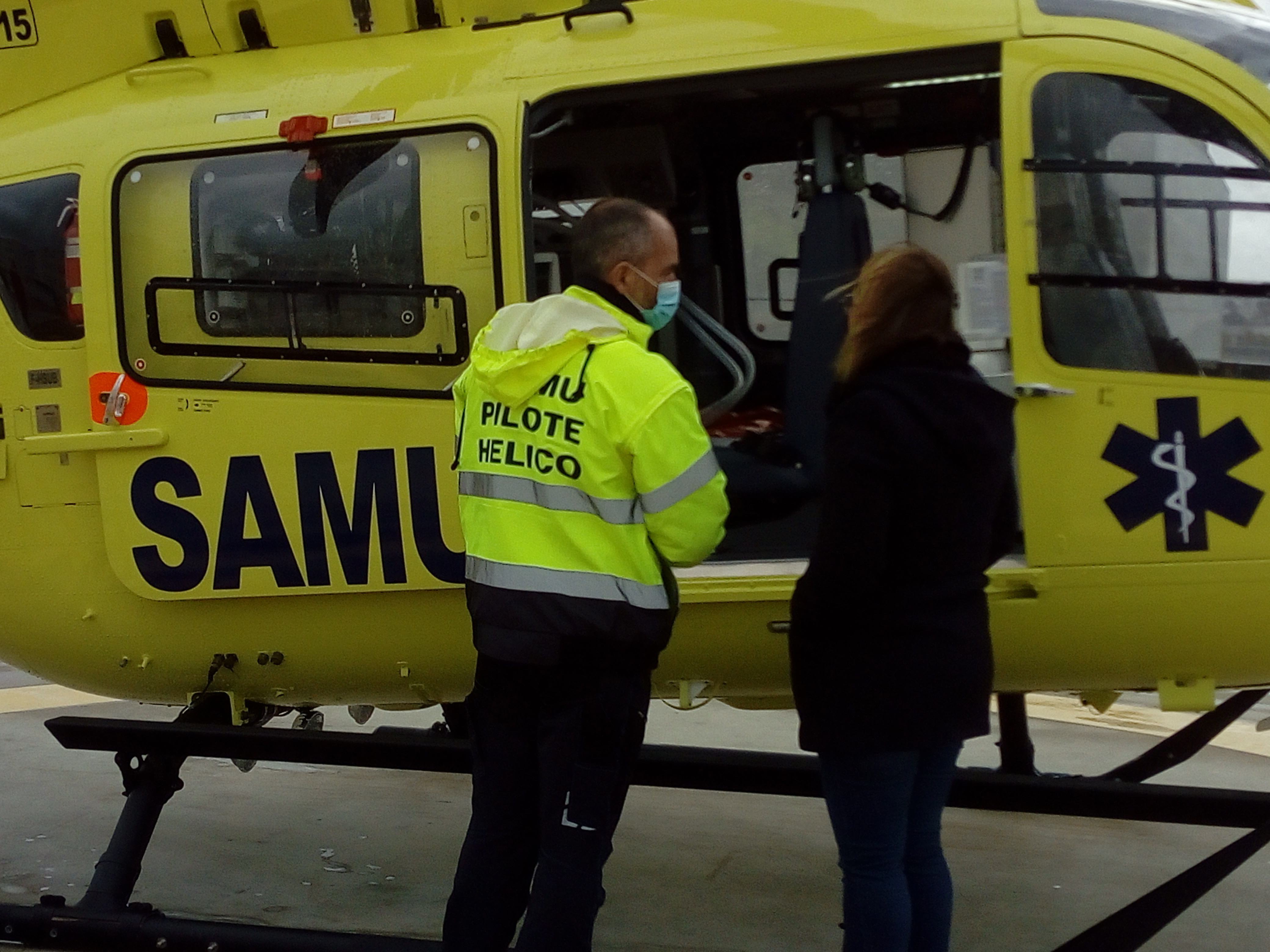 Nouvel hélicoptère du CHU d'Angers ©RCF Anjou