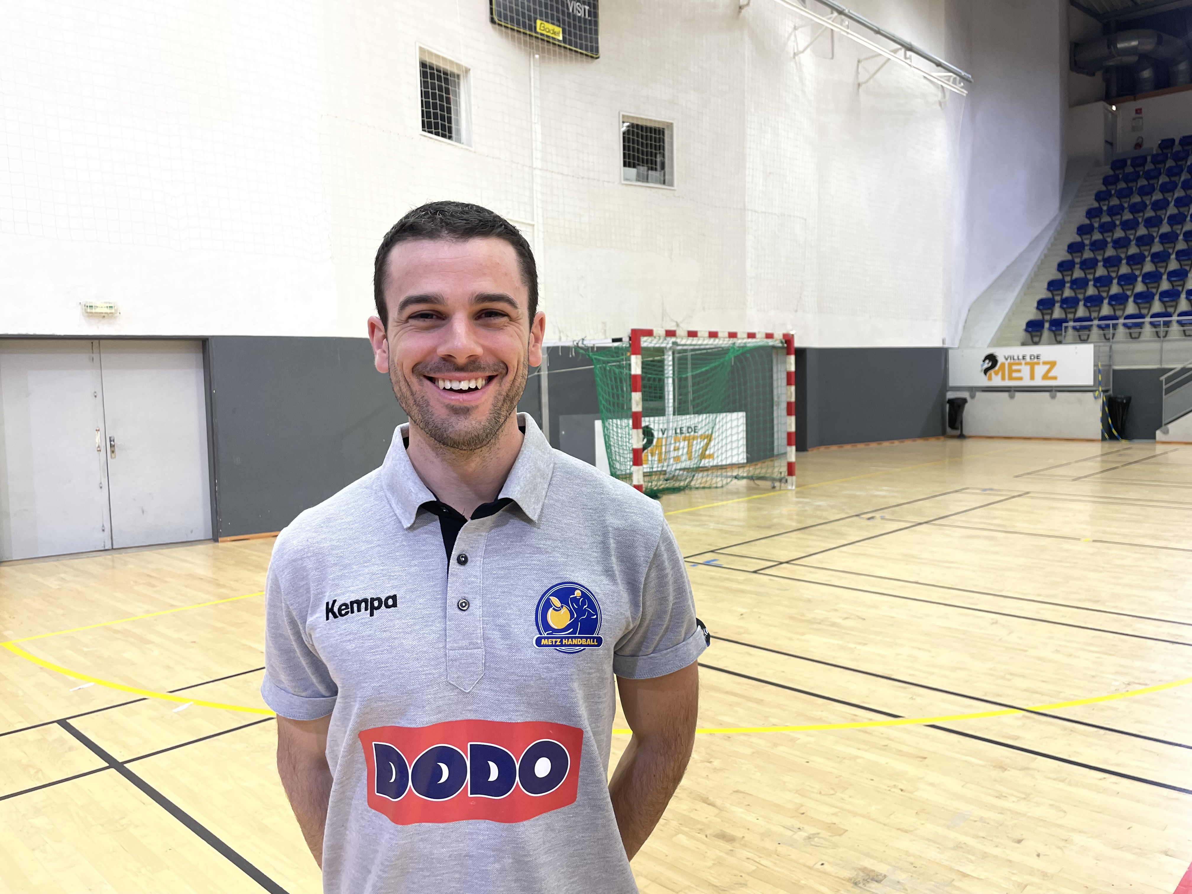 Nicolas Jarzat, préparateur physique de Metz Handball