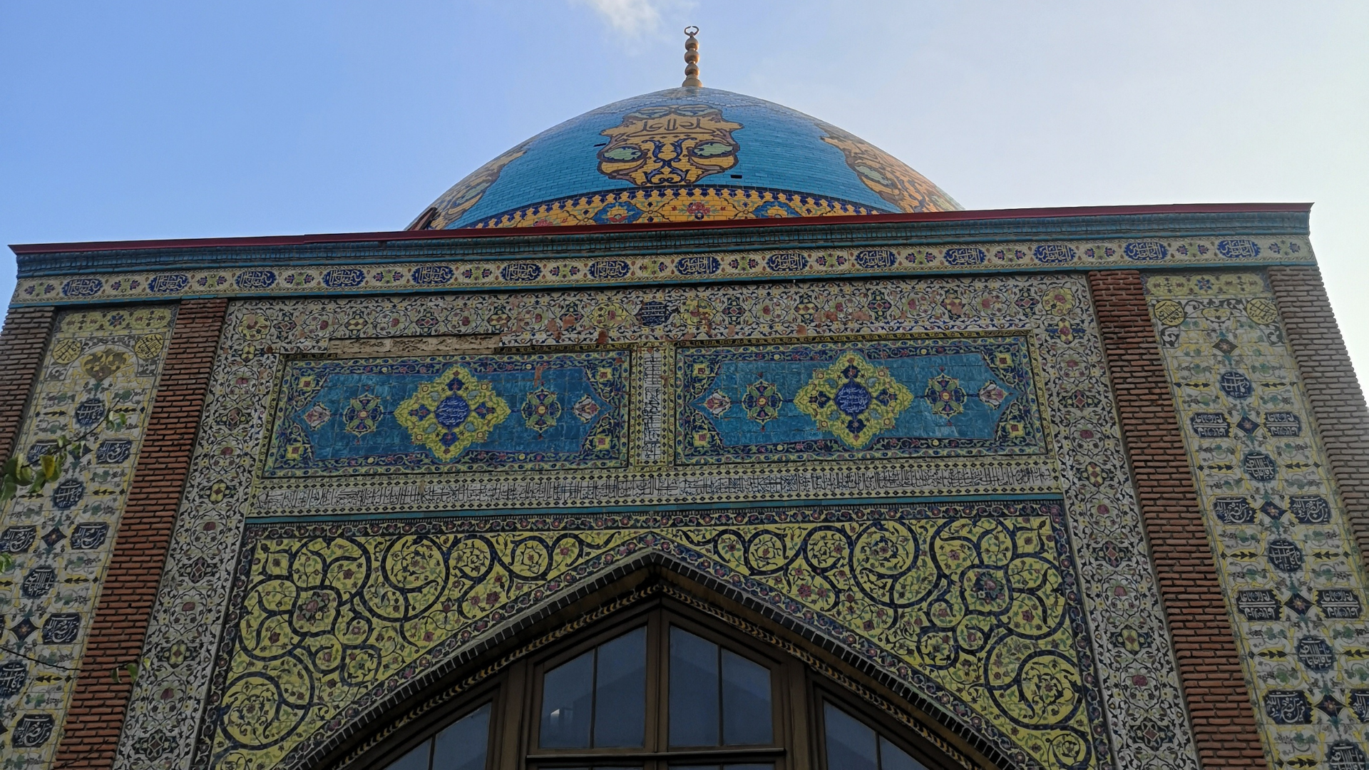 La mosquée bleue dans le centre d'Erevan @Guillaume Hénauly-Morel