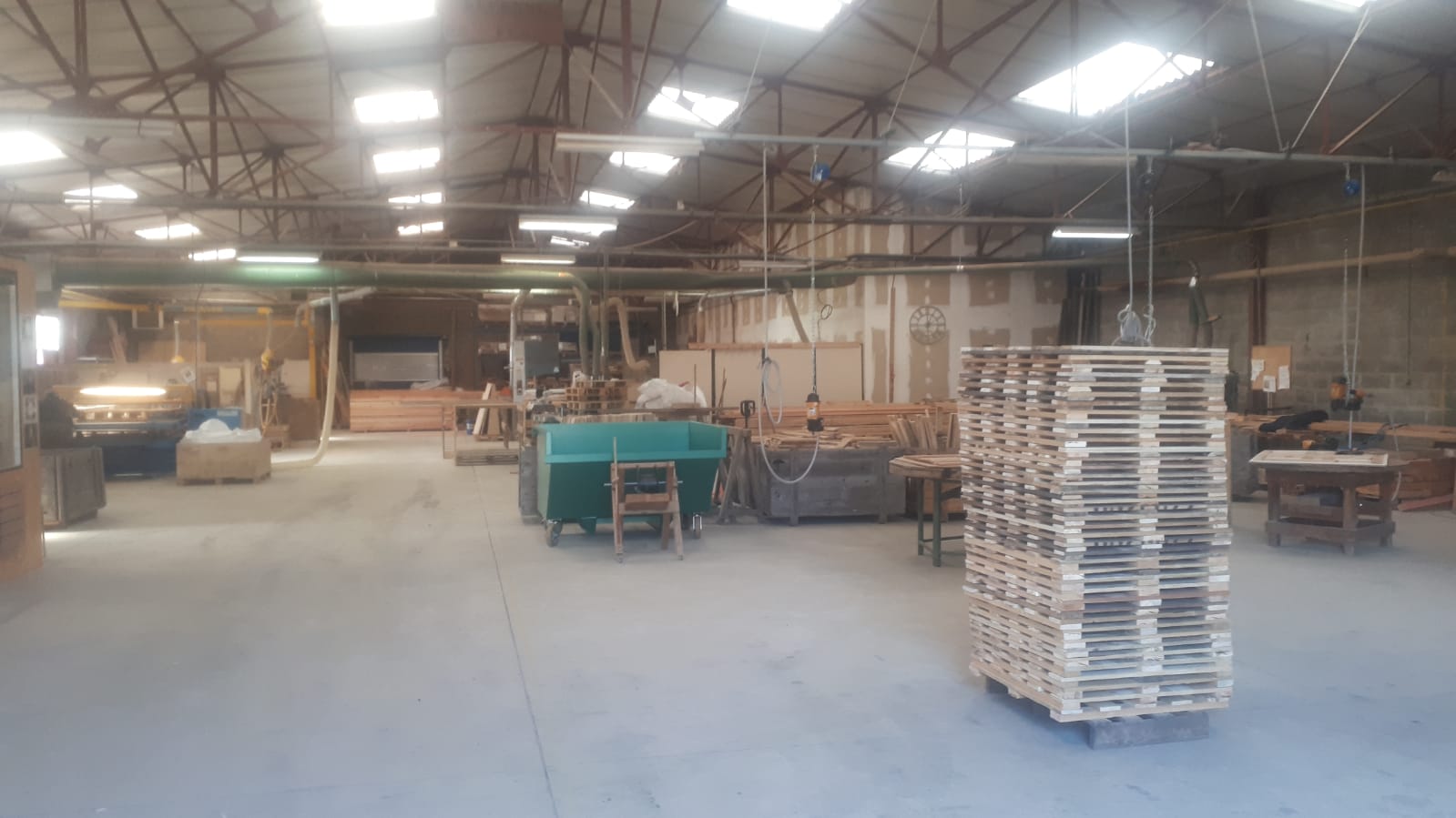 Atelier bois au territoire zéro chômeur de Mauléon