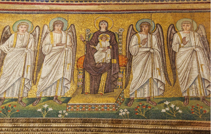 mosaïque de Ravennes © collection personnelle