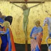 Wikimédia Commons - Crucifixion par Bartolomeo Bulgarini (1330), musée du Louvre