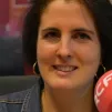 Camille Allard dans les studios RCF