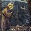 La prêche aux oiseaux, Giotto di Bondone, Basilique supérieure de Saint-François à Assise ©Wikimédia Commons