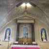 L'intérieur de l'église Notre-Dame-du-Bout-des-Ponts n'a jamais été restauré. /photo: Laurène Rocheteau