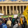150 personnes se sont regroupées devant la cour d'appel de Bordeaux ce mercredi 13 octobre 2021