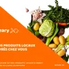 Neary propose de la livraison à domicile de produits locaux.