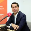 Lionel de Cala dans les studios de Dialogue RCF @ Robert Poulain