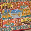 ® lesamisdasaniketan.fr/photos/  Scène mythologique kalamkari