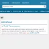 Capture d'écran du site Le Robert