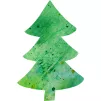 Arbre de Noël peint ©xeniabel