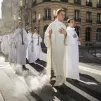 Procession de futurs prêtres dans une rue de Paris, le 02/07/2019 ©Corinne SIMON/CIRIC