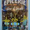 Bleu de l'Ain vitrine de Noël 2021
