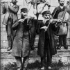 Musiciens klezmer à un mariage en Ukraine vers 1925.