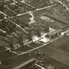 La cite de la Muette, vue aérienne lors de la construction (Fonds Lods)