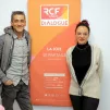 Abdès Bengorine et Paola Sgro de Récyclop, un oeil sur la planète ©Robert Poulain