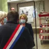 Brigitte Bourguignon à l'EHPAD de Bellevue à Bourges © RCF - Guillaume Martin-Deguéret.