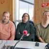 de gauche à droite : Pierre Venet, Stéphane Pétrier, Stan Mathis - © RCF Lyon
