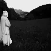Religieux en promenade autour de la chartreuse des Portes, à Benonces (Ain), en 2001 ©Bruno ROTIVAL/CIRIC