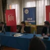 Martine Aubry entourée des coordinateurs de l'accueil des ukrainiens (c) RCF Hauts de France
