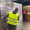 Deux premiers camions sont partis vers la Pologne depuis Dourges
