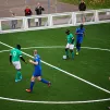 Terrain rétréci, ballon sonore : le cécifoot continue son développement en Alsace. (DR)