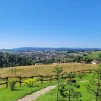 Vue sur Langogne depuis le Chemin de Stevenson © Martin Obadia