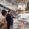 Une visite du chantier a eu lieu ce matin en présence du maire de Nice, Christian Estrosi. - Photo RCF