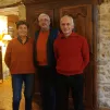 Claire et Tanguy de Penfentenyo et Marc Mazas, organisateurs de la Troménie de Marie ©RCF Sud Bretagne