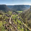 Le village de Baume les Messieurs dans sa reculée © Par JGS25