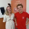 ® RCF34 - Emilie et Eloi - membres du Bureau de la Pastorale Etudiante