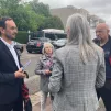 Thomas Cazenave est candidat sur la première circonscription de Bordeaux Nord pour ces élections législative en Gironde, photo C.G. pour RCF Bordeaux.