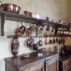  La batterie des casseroles en cuivre dans la maison de George Sand à Nohant-Vic, dans l'Indre. © Wikimedias.