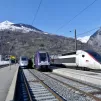 La gare de Bourg-Saint-Maurice l'hiver. ©Wikimédia