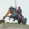 Le jeudi 28 juillet 2022, en fin de matinée, Napoléon était de retour de son exil de deux années. Photo © Guillaume Lemoine