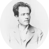 Gustav Mahler en 1898. © Wikipedia.